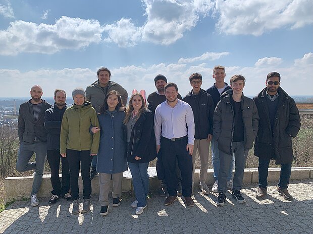 Gruppenfoto Doktoranden Forschungsverbund BayWater